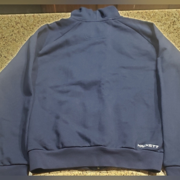 **Aston Martin Racing by Hackett, Boy's Navy Full Zip Jacket Size 11/12, EUC** - Picture 8 of 10